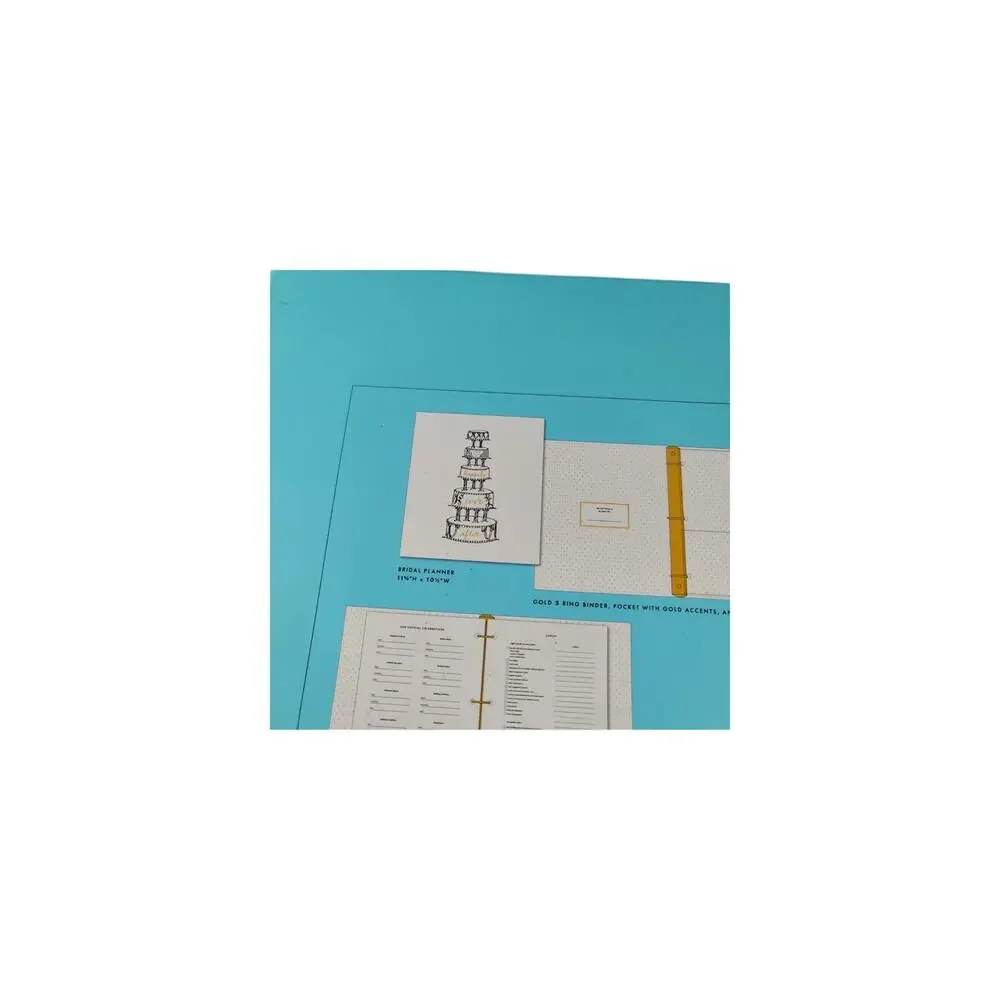 Kate Spade Wedding Planner Organizer Binder Happily Ever After 48 Page New York